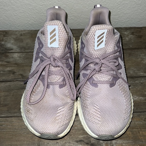 Adidas AlphaBoost SOFT VISION/COPPER METALIC/ORCHID TINT US M size 7 - Picture 2 of 7